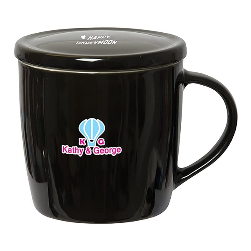 PICCOLO 350 ML. (12 OZ.) COFFEE MUG WITH LID