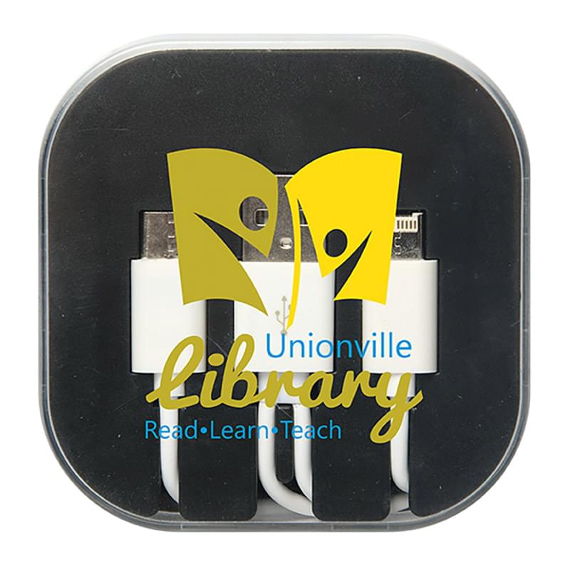 ATOMIC 3-IN-1 CHARGING CABLE IN CASE