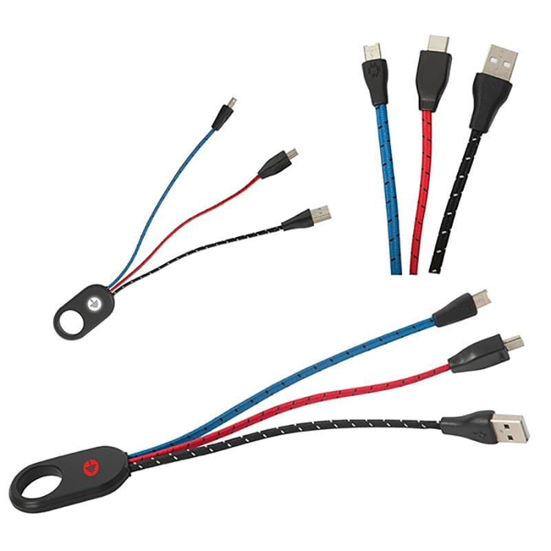 EVERGLOW 3-IN-1 LIGHT UP CHARGING CABLE