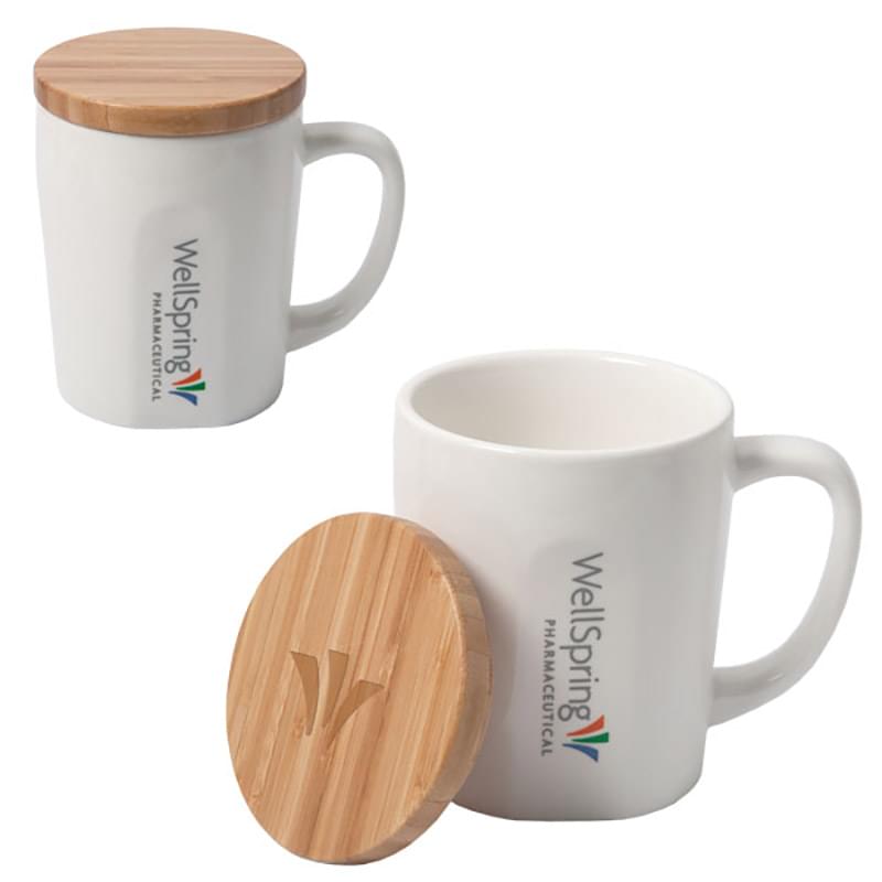BAMBOO CHIC MUG WITH BAMBOO LID