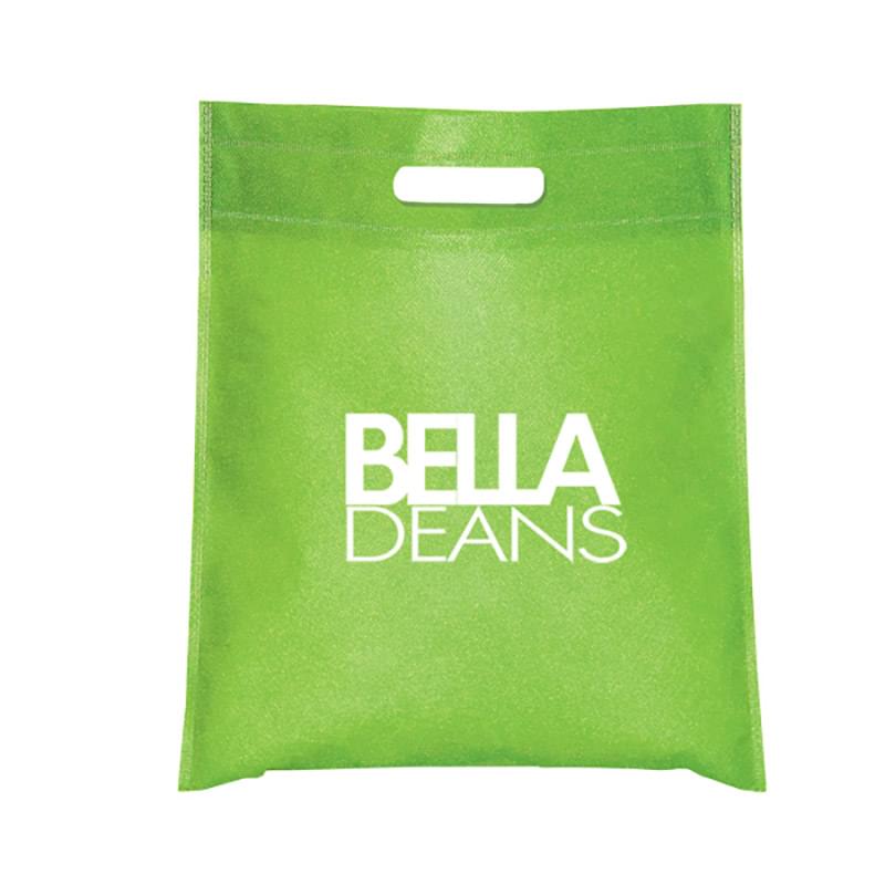 SMALL NON WOVEN CUT-OUT HANDLE TOTE