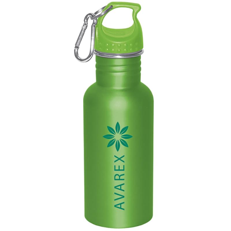 WIDE MOUTH 500 ml (17 oz.) STAINLESS STEEL WATER BOTTLE