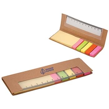 300 STICKY NOTES WITH RULER