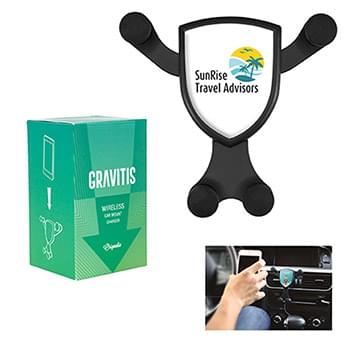 GRAVITIS&trade; WIRELESS CAR CHARGER